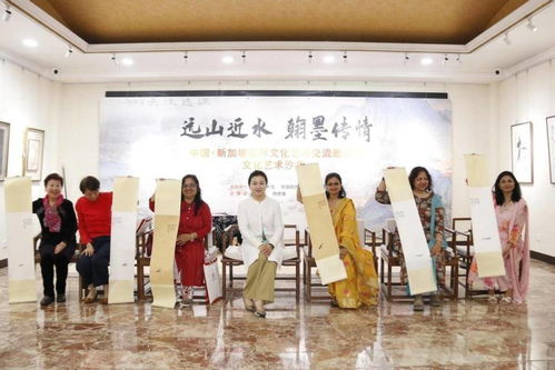 远山近水 翰墨传情 中新国际文化艺术沙龙在京成功举办